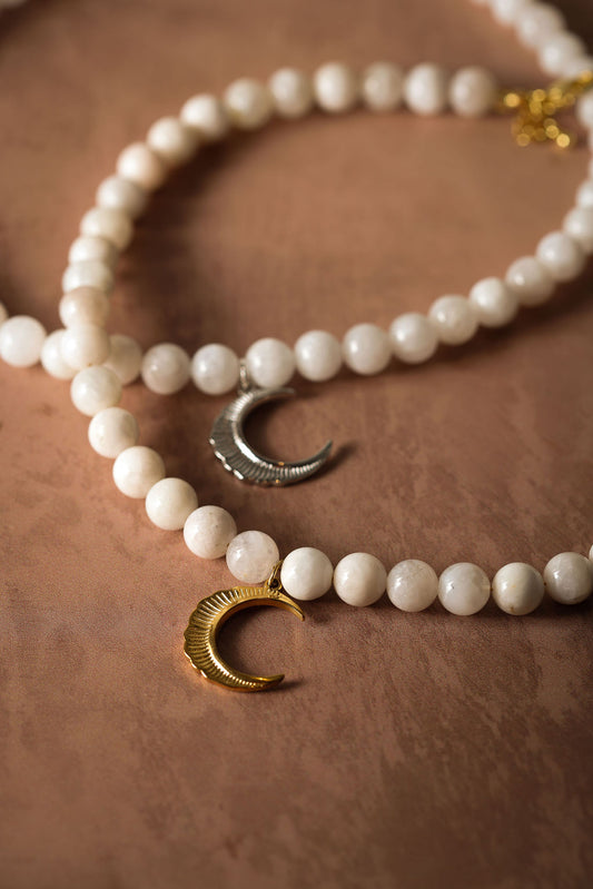 Luna Moonstone Necklace