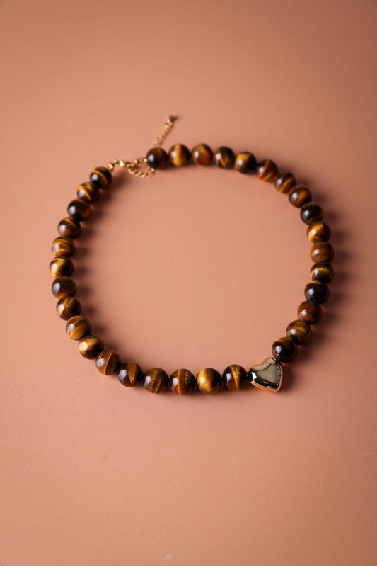 Coco Tigers Eye Necklace