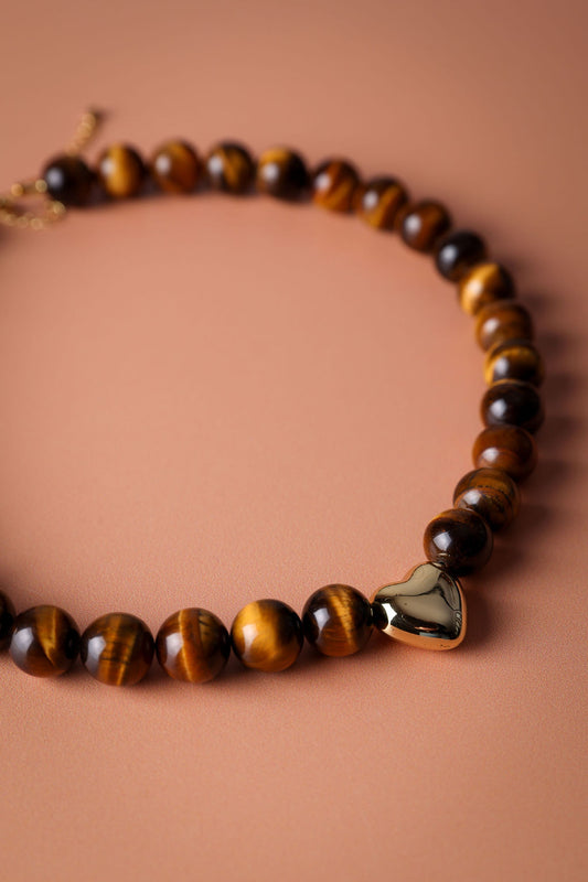 Coco Tigers Eye Necklace