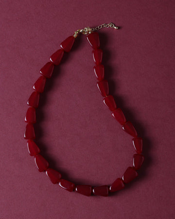 Ruby Jade Necklace