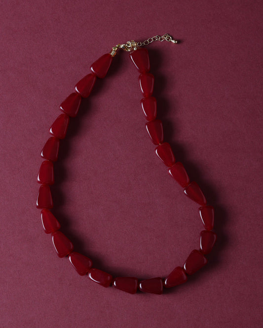 Ruby Jade Necklace