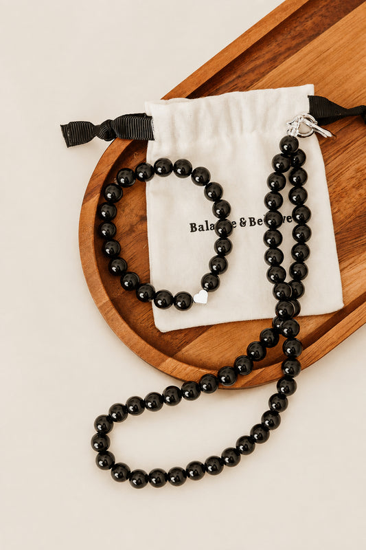Viva Black Obsidian Bracelet