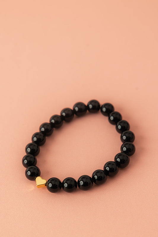 Viva Black Obsidian Bracelet