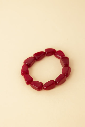 Ruby Jade Bracelet