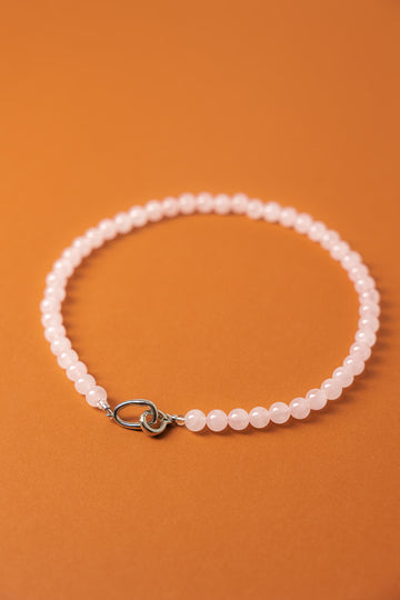 Viva Rose Quartz Necklace